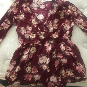 Floral romper